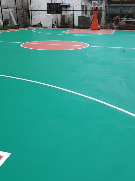 五通桥 球场长期使用易出现地面开裂